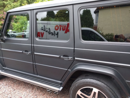 Valeting matte paintwork